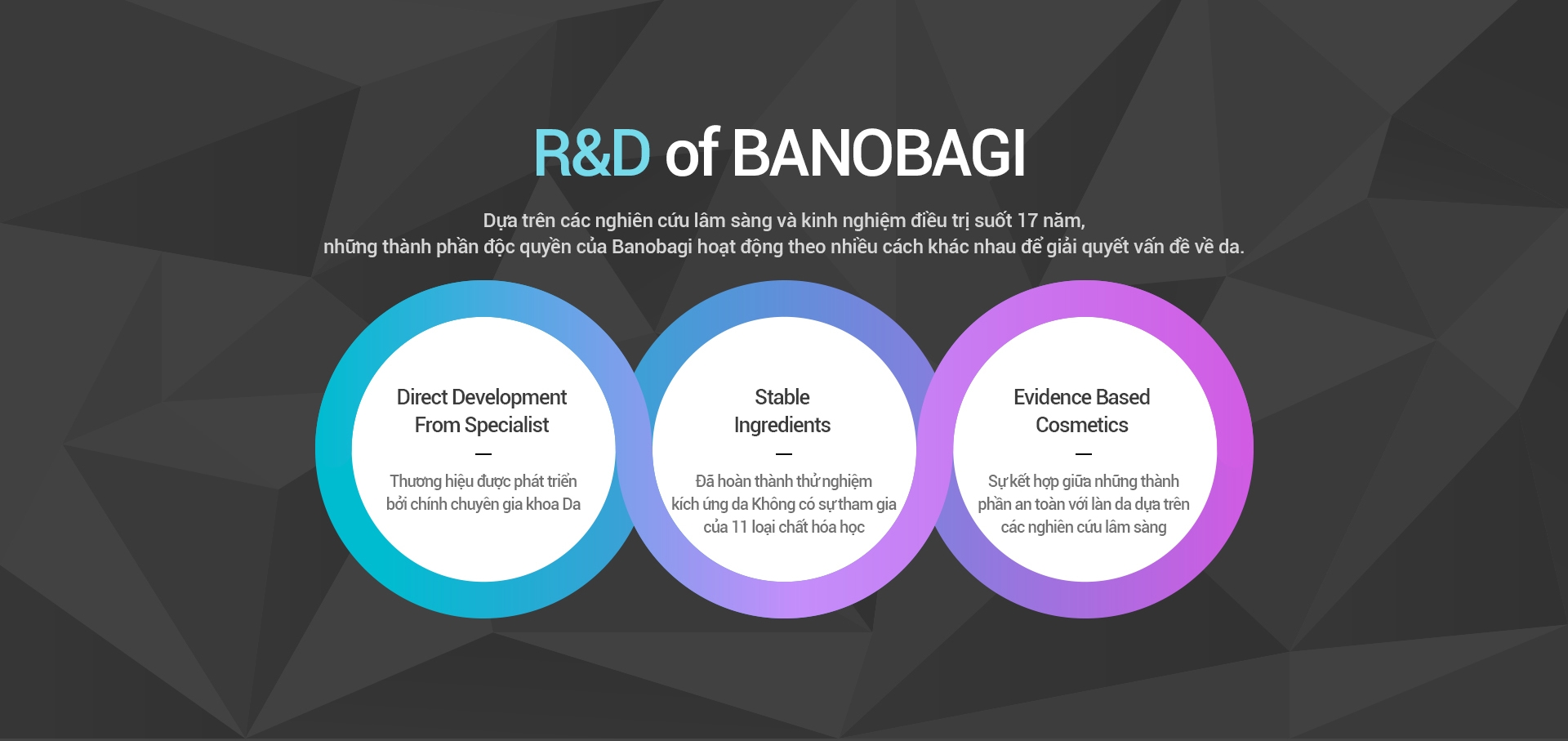 R&D of BANOBAGI