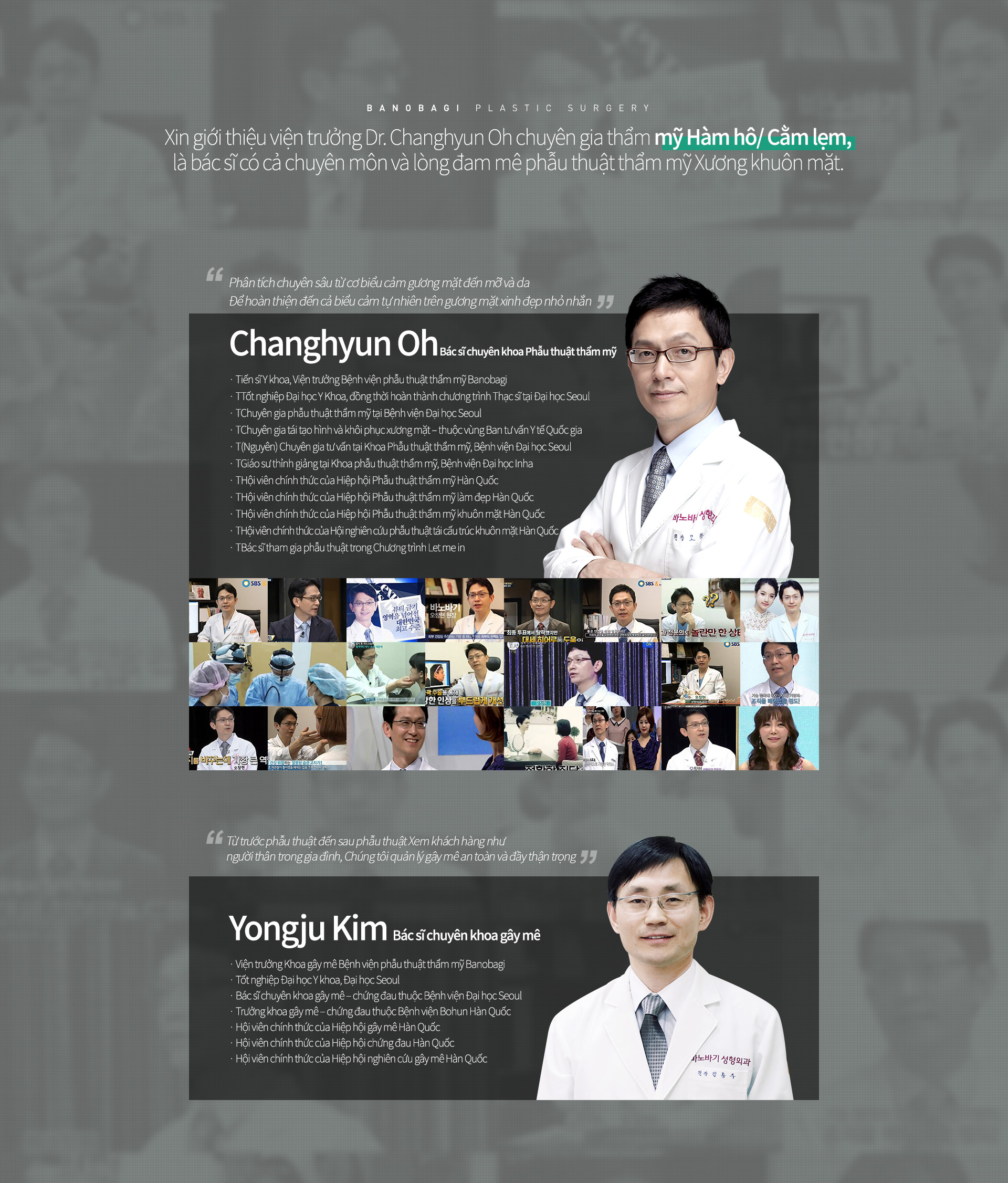 Xin giới thiệu viện trưởng Dr. Jonglim Park chuyên gia thẩm mỹ Hàm hô/ Cằm lẹm, là bác sĩ có cả chuyên môn và lòng đang mê phẫu thuật thẩm mỹ Xương khuôn mặt. Dr. Jonglim Park là con trai của giáo sư trường Đại học Quốc gia Seoul ParkChulKyu, người có tầm ảnh hưởng nhất trong phẫu thuật Xương hàm mặt Hàn quốc. 